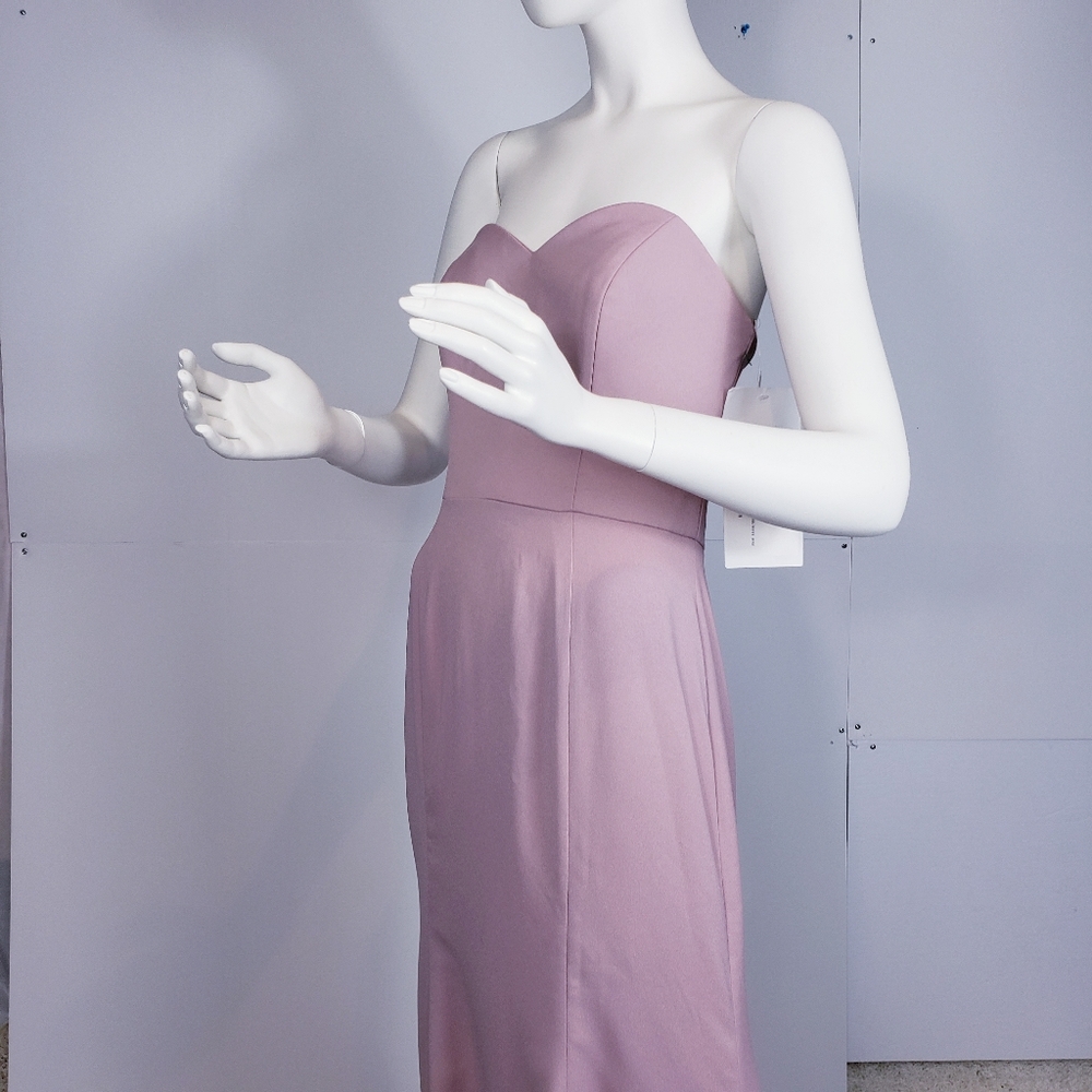 Hayley Paige occasions 5817 Dusty Rose size 8 - Picture 3 of 15